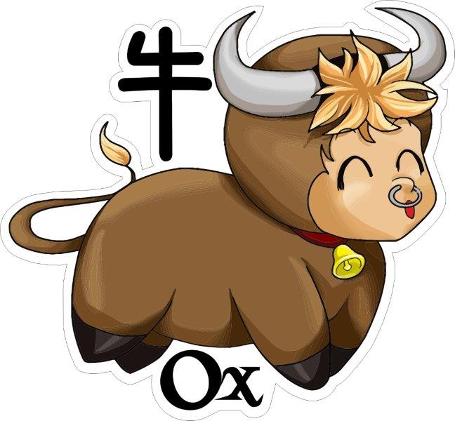 Year of the Ox Decal