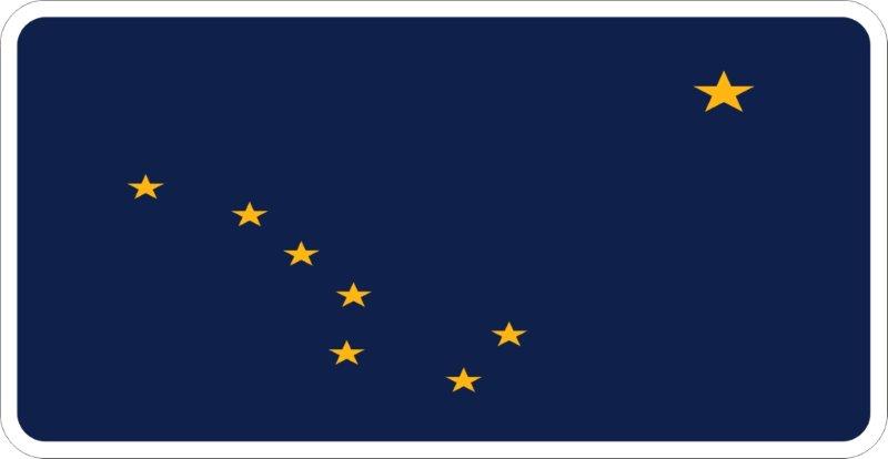 Alaska Flag Decal