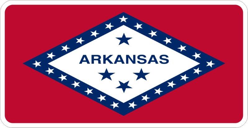 Arkansas Flag Decal