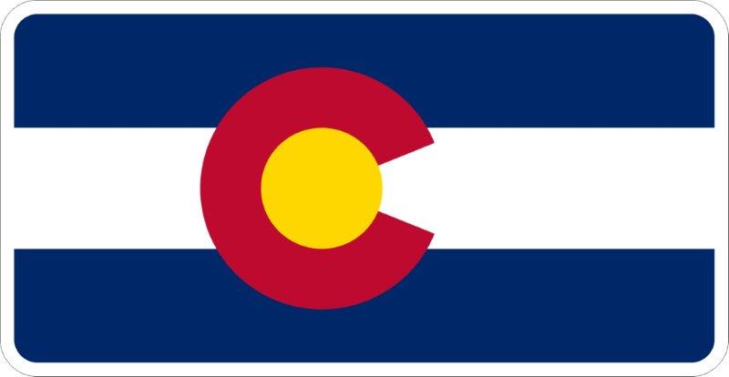 Colorado Flag Decal