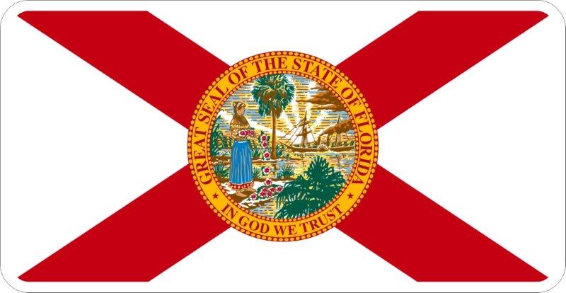 Florida Flag Decal