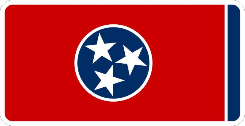 Tennessee Flag Decal