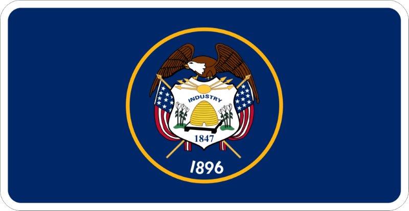 Utah Flag Decal