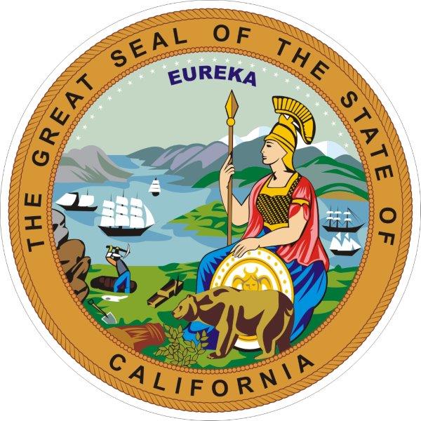 California Seal Decal