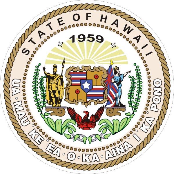 Hawaii Seal Decal