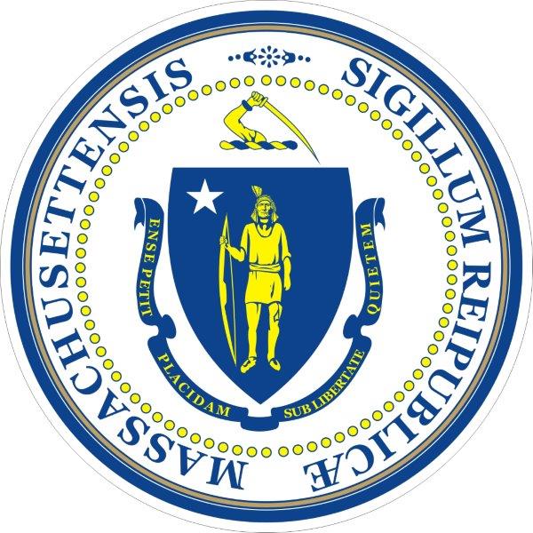 Massachusetts Seal Decal