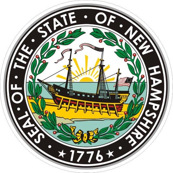 New Hampshire Seal Decal