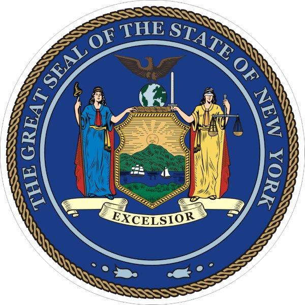 New York Seal Decal