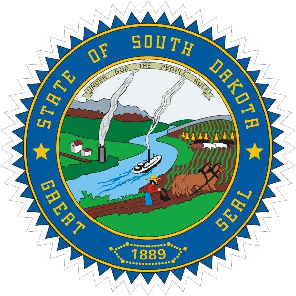 South Dakota Seal Decal