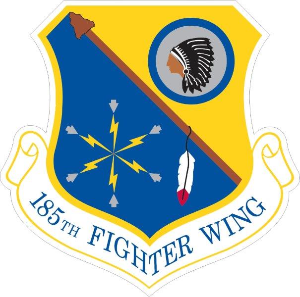 185th Fighter Wing Decal
