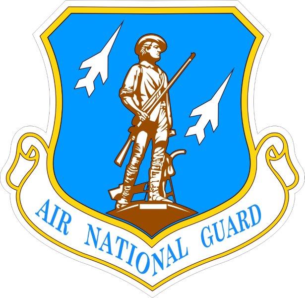 Air National Guard Emblem Decal