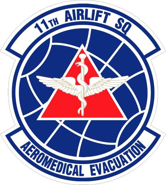 11th Airlift Squad Decal
