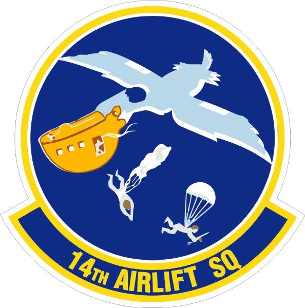 14th Airlift Squad Decal