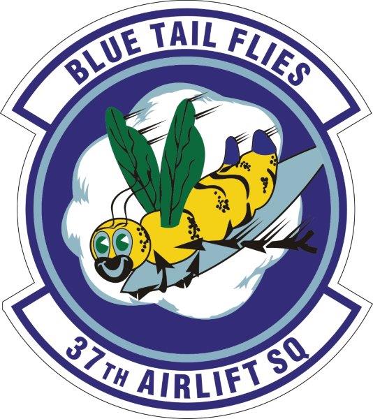 37th Airlift Squad Decal