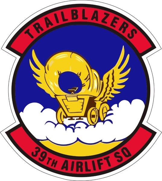 39th Airlift Squad Decal
