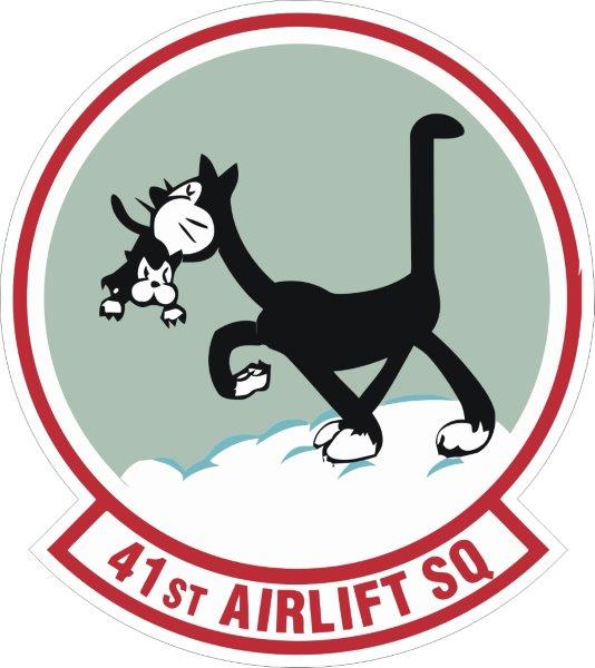 41st Airlift Squad Decal