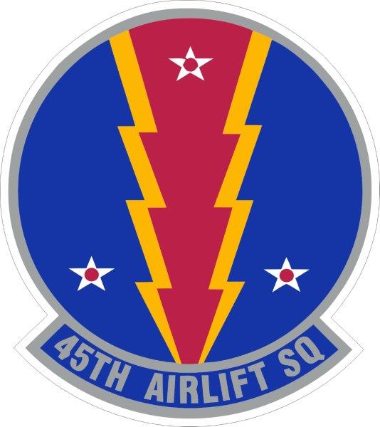 45th Airlift Squad Decal