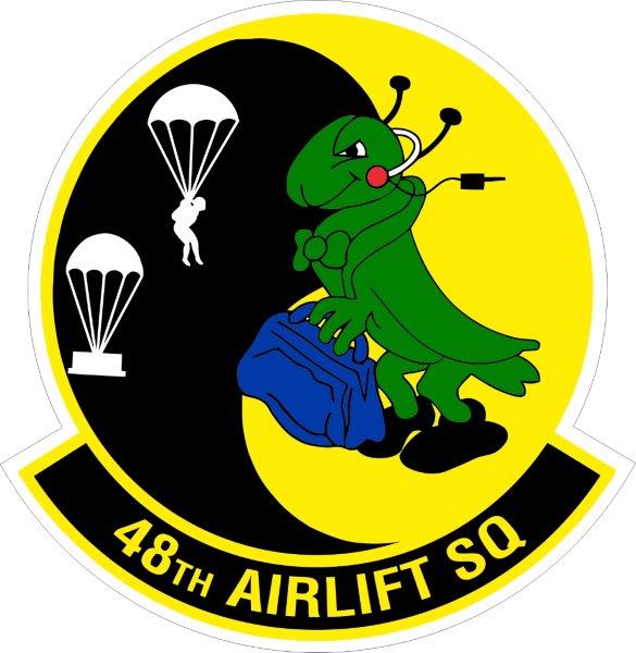 48th Airlift Squad Decal