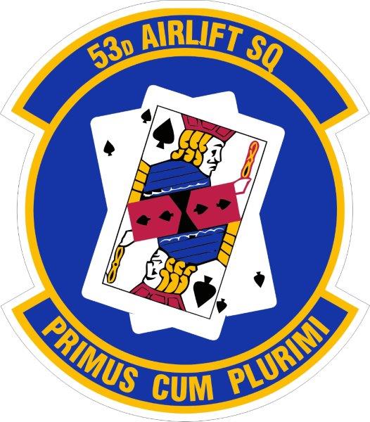 53d Airlift Squad Decal