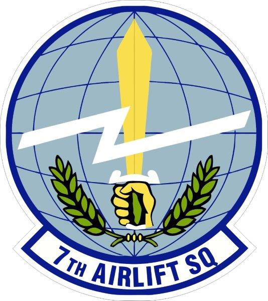 7th Airlift Squad Decal