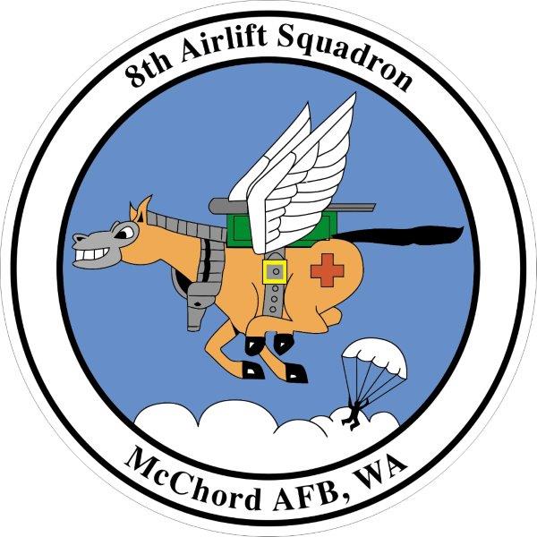 8th Airlift Squad Decal