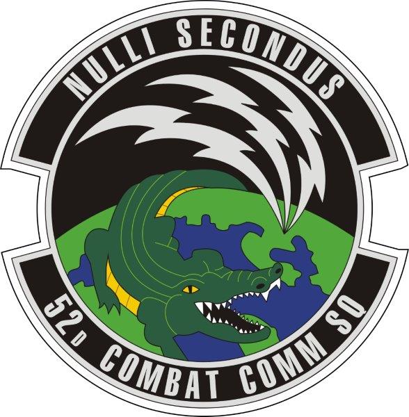 52nd Combat Communications Squad Emblem Decal