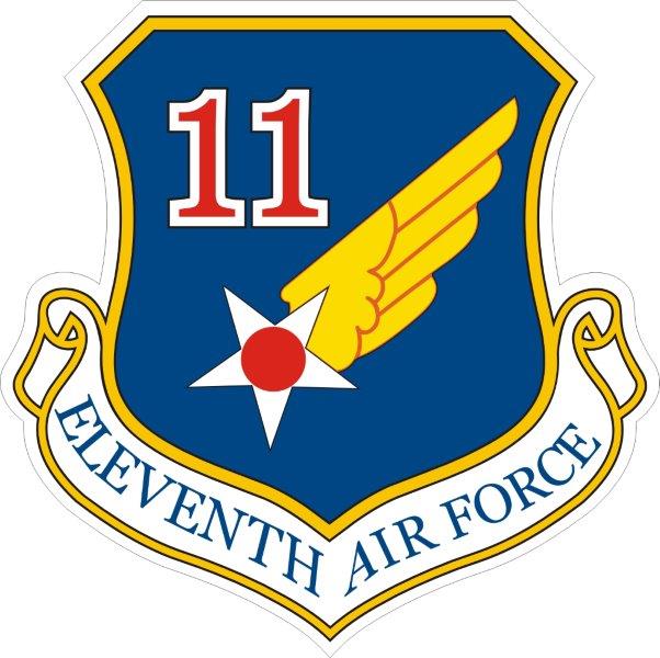 11th Air Force Emblem Decal