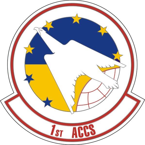 1st Airborne Command & Control Squadron Emblem Decal