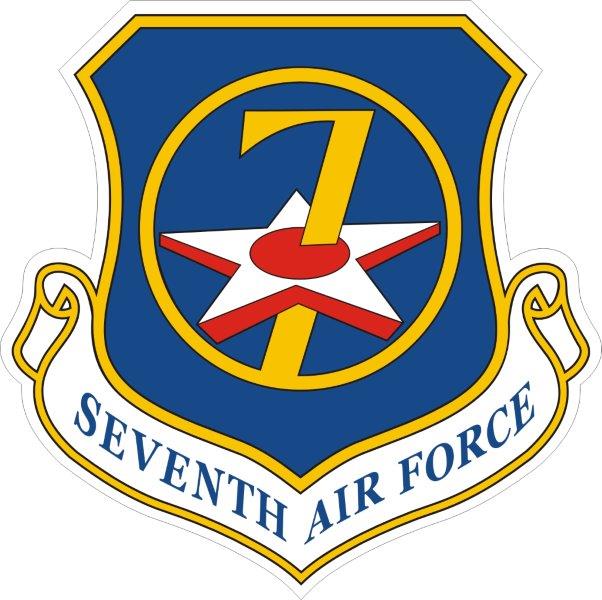 7th Air Force Emblem Decal