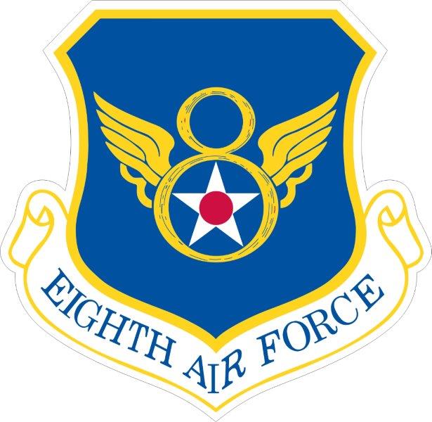 8th Air Force Emblem Decal