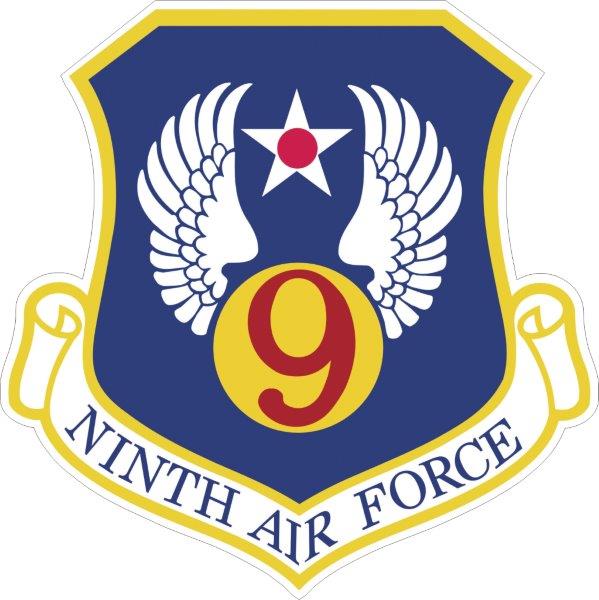 9th Air Force Decal