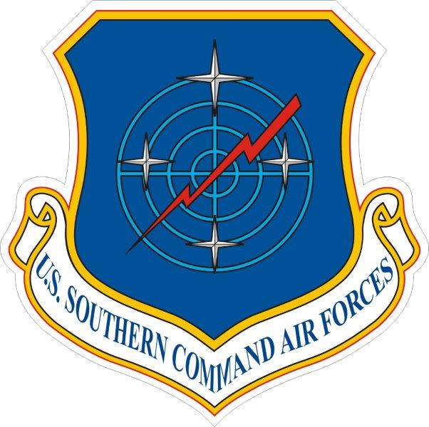 U.S. Air Forces Southern Command (AFSOUTH) emblem Decal