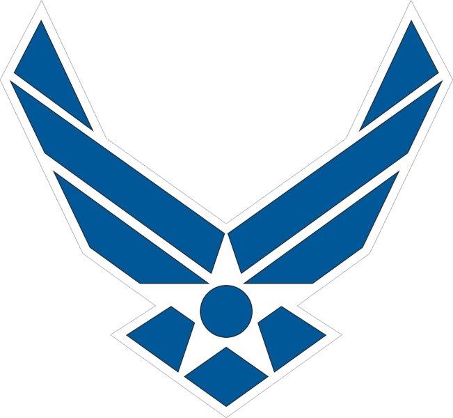 US Air Force Wings Emblem Decal