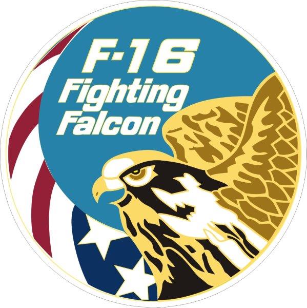 blue falcon sticker