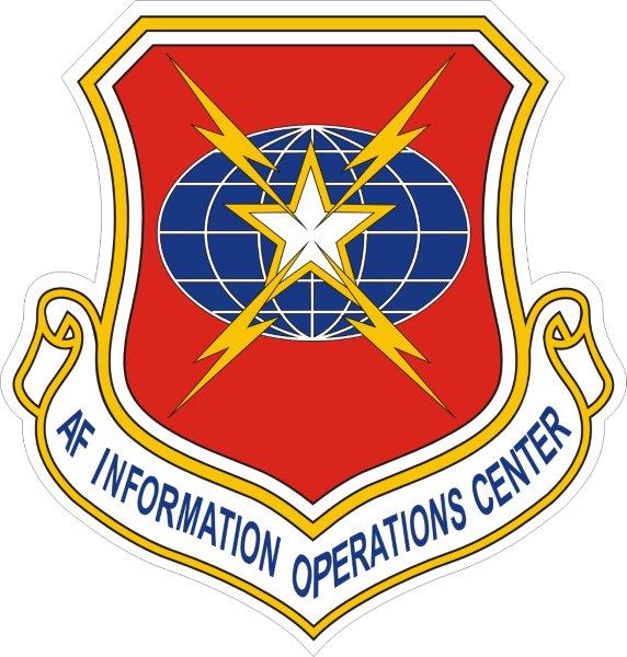 Information Operations Center Emblem Decal