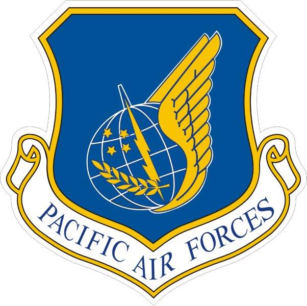 Pacific Air Forces Emblem Decal