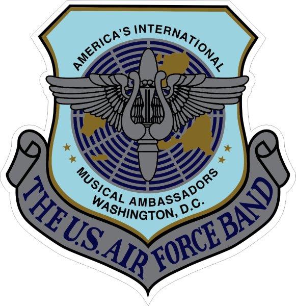 US Air Force Band Decal