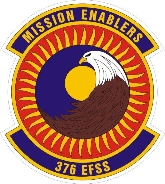 376th Exp Force Support Squad Emblem Decal