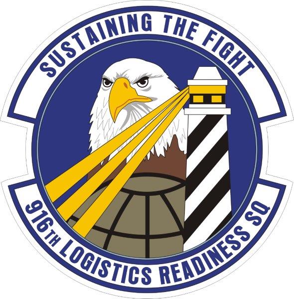 916th Logistics Readiness Squad Emblem Decal