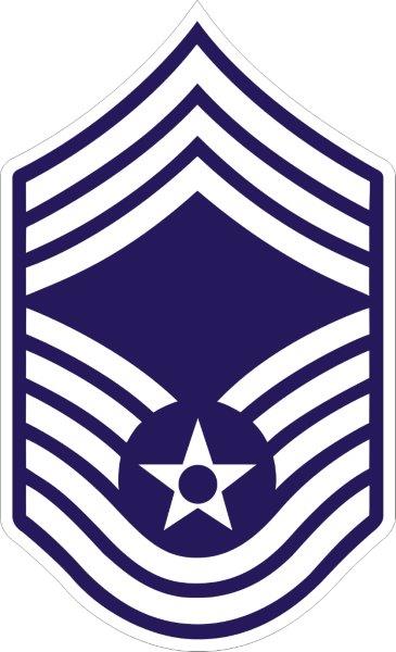USAF Chief Master Sergeant Decal