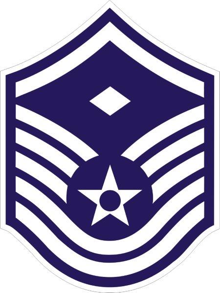 USAF Master 1st Sergeant Decal