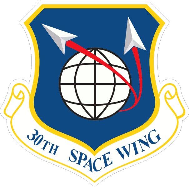 30th Space Wing Decal