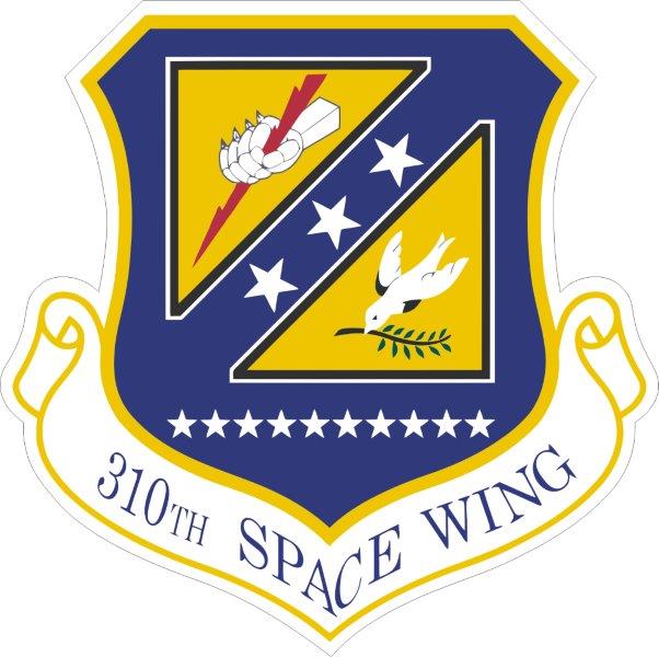310th Space Wing Decal