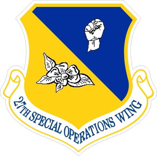 27th Special Operations Wing Decal
