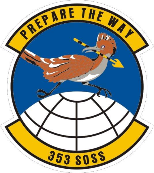 353d Special Ops Support Squad Emblem Decal