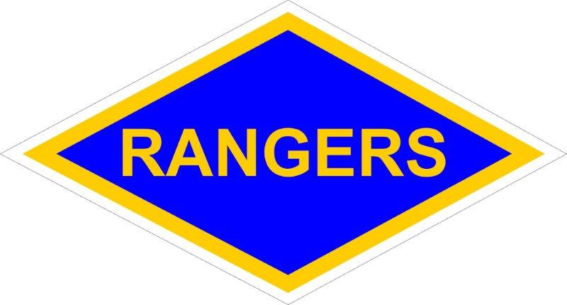 US Army Ranger patch WW2 Decal