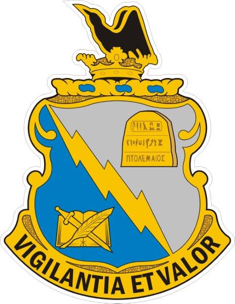 341st Military Intelligence Battalion DUI Decal