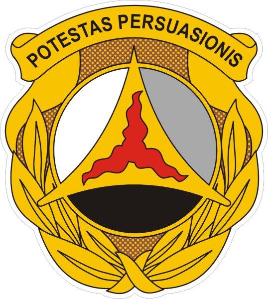 10th Psychological Operations Battalion DUI Decal