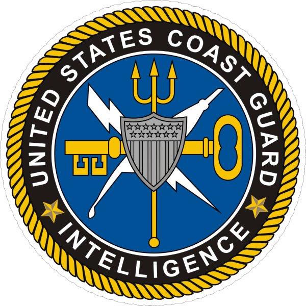 US Coast Guard Intelligence Emblem Decal