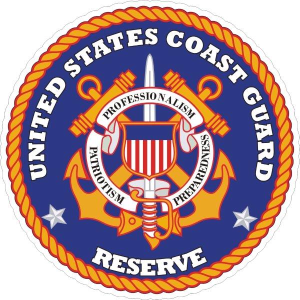 US Coast Guard Reserve Seal Decal